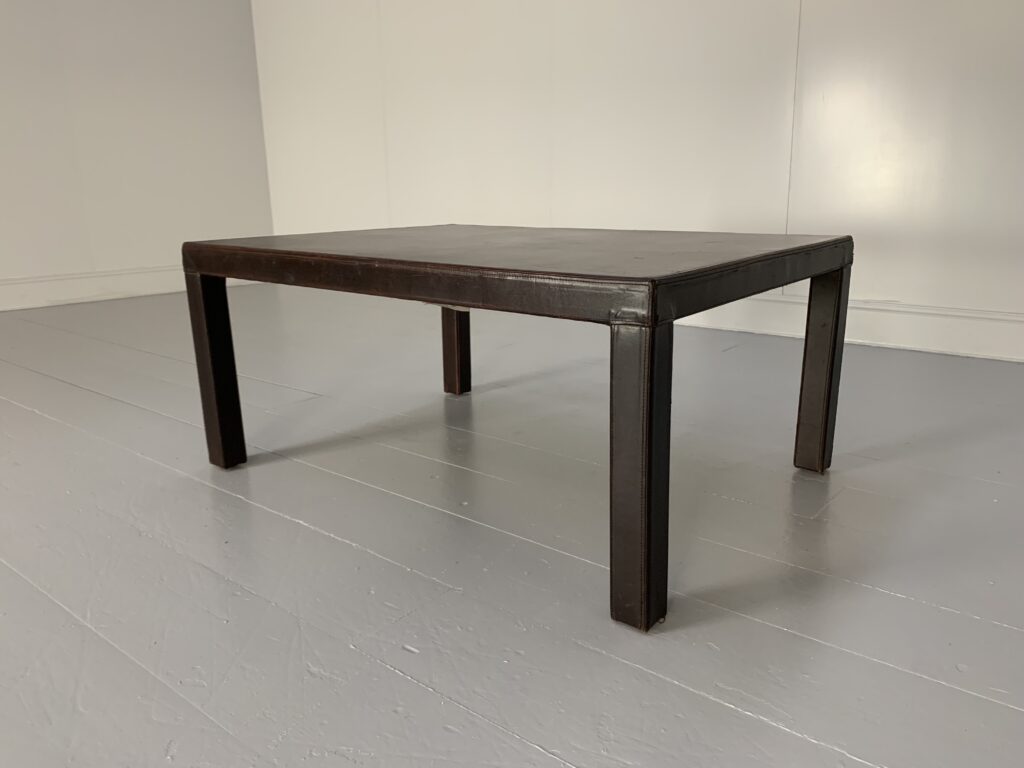 George Smith Occasional Coffee Table - In Hand-Dyed Leather