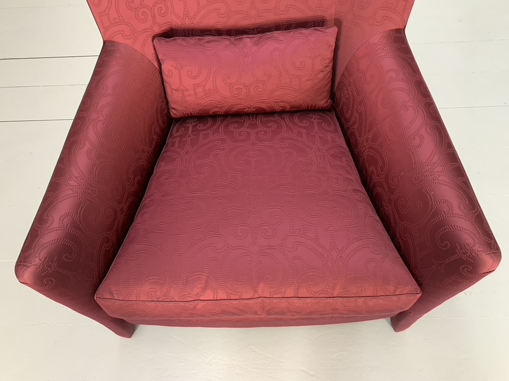Fendi Casa Armchair - In Red Embroidered Fabric - Image 10