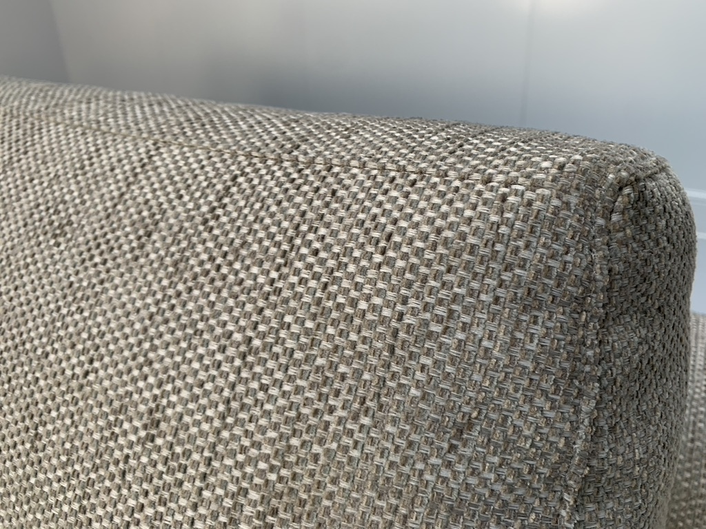 Cassina "235-238 Mister" 4-Seat Sofa - In Natural Linen Fabric - Image 7