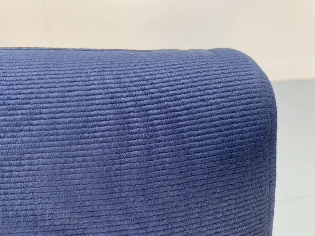 B&B Italia "Florence" Armchair - In Mid Blue Fabric - Image 12