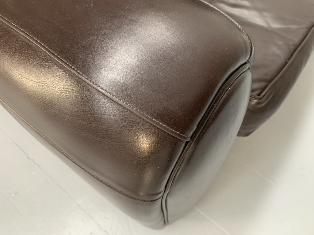 Duresta "Spitfire" 2.5-Seat Sofa - In Dark Brown "Mustang" Leather - Image 12