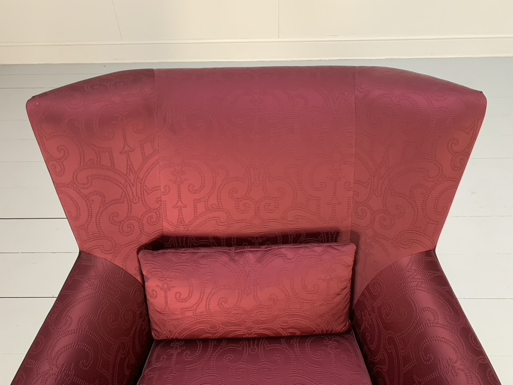 Fendi Casa Armchair - In Red Embroidered Fabric - Image 9
