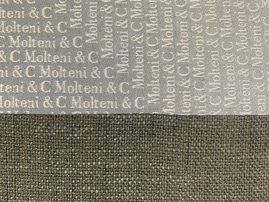 Molteni & C "Turner" 5-Seat L-Shape Sofa - In Neutral Woven Fabric - Image 9