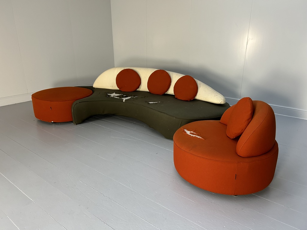 Vladimir Kagan "Comete" Sofa by Roche Bobois - Fully Renovated In Any Fabric Of Your Choosing To As-New Condition - Image 5