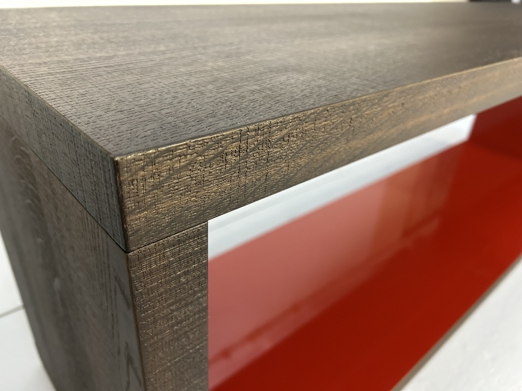 B&B Italia "Frank 12 " Coffee Table - In Brushed Black Oak - Image 8