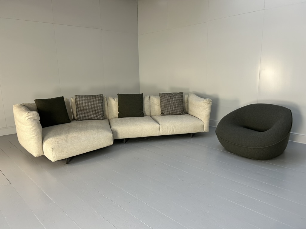 B&B Italia "Dambo" Sofa - In "Sirtaki" Jaquard - Image 5