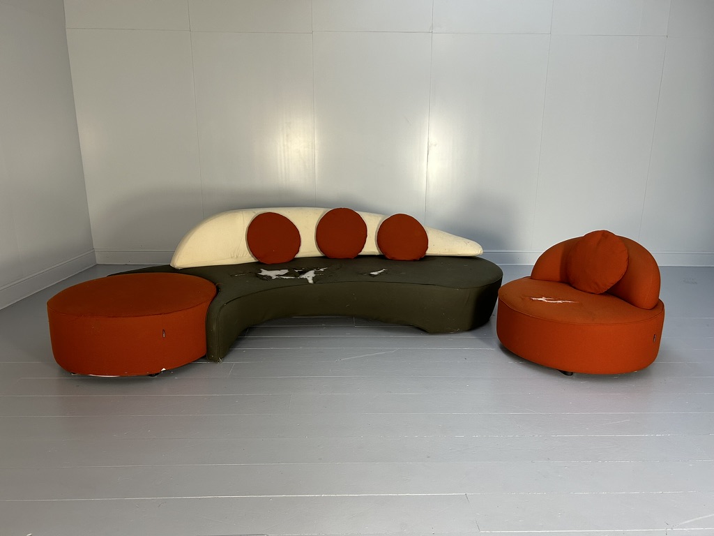 Vladimir Kagan "Comete" Sofa by Roche Bobois - Fully Renovated In Any Fabric Of Your Choosing To As-New Condition - Image 3