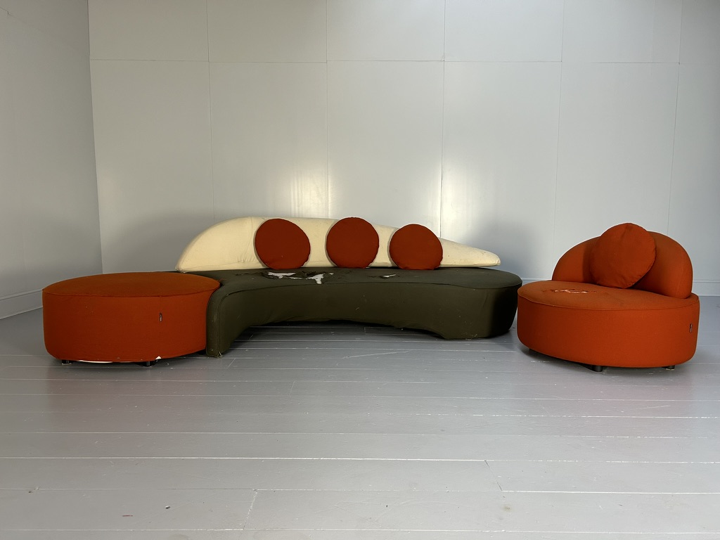 Vladimir Kagan "Comete" Sofa by Roche Bobois - Fully Renovated In Any Fabric Of Your Choosing To As-New Condition