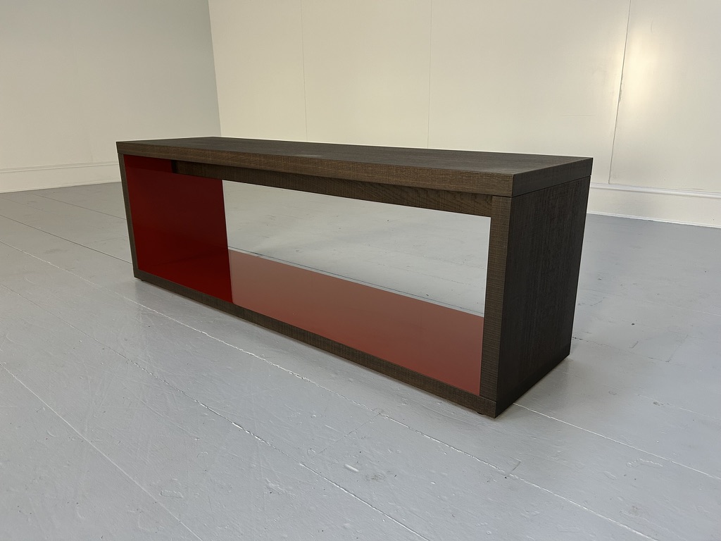 B&B Italia "Frank 12 " Coffee Table - In Brushed Black Oak