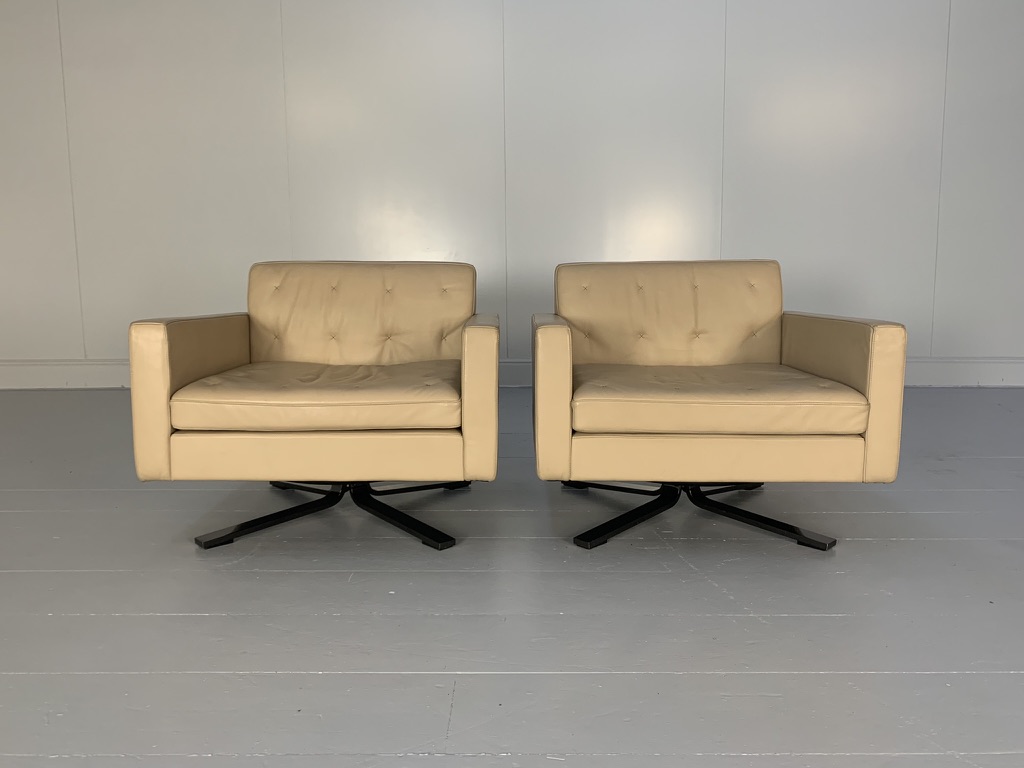 Pair of Poltrona Frau for Ferrari "Kennedee" Armchairs - In "Pelle Frau SC" Leather - Image 3