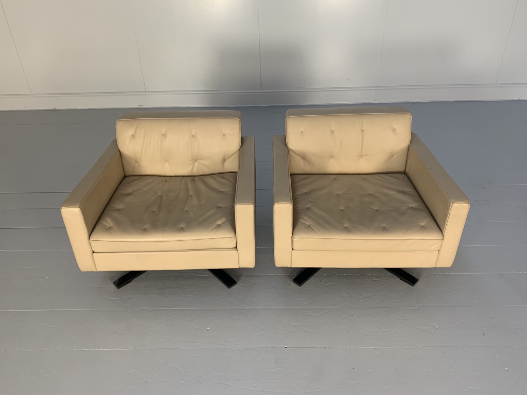Pair of Poltrona Frau for Ferrari "Kennedee" Armchairs - In "Pelle Frau SC" Leather - Image 4