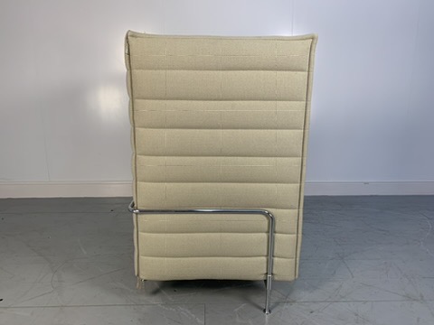 Vitra "Alcove" 2-Seat Highback Sofa - In Rock "Credo" Fabric - Image 5