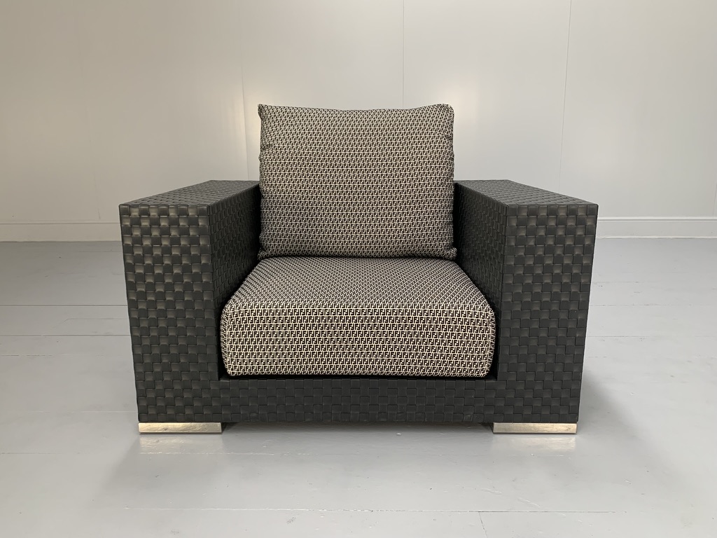 Fendi Casa Outdoor Furniture - Sofa, Armchair, Lounger & Large Table - Image 11