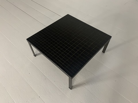 Pair of Poltrona Frau "Geometrie" Coffee Sofa Side Tables - In Wenge - Image 9