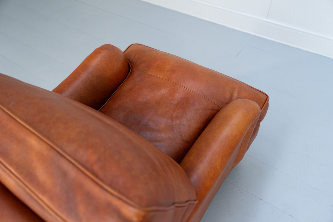 Duresta "Lansdowne" Sofa & 2 Armchair Suite - In Tan Brown "Niven" Leather - RRP £12,000 - Image 17