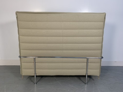 Vitra "Alcove" 2-Seat Highback Sofa - In Rock "Credo" Fabric - Image 4
