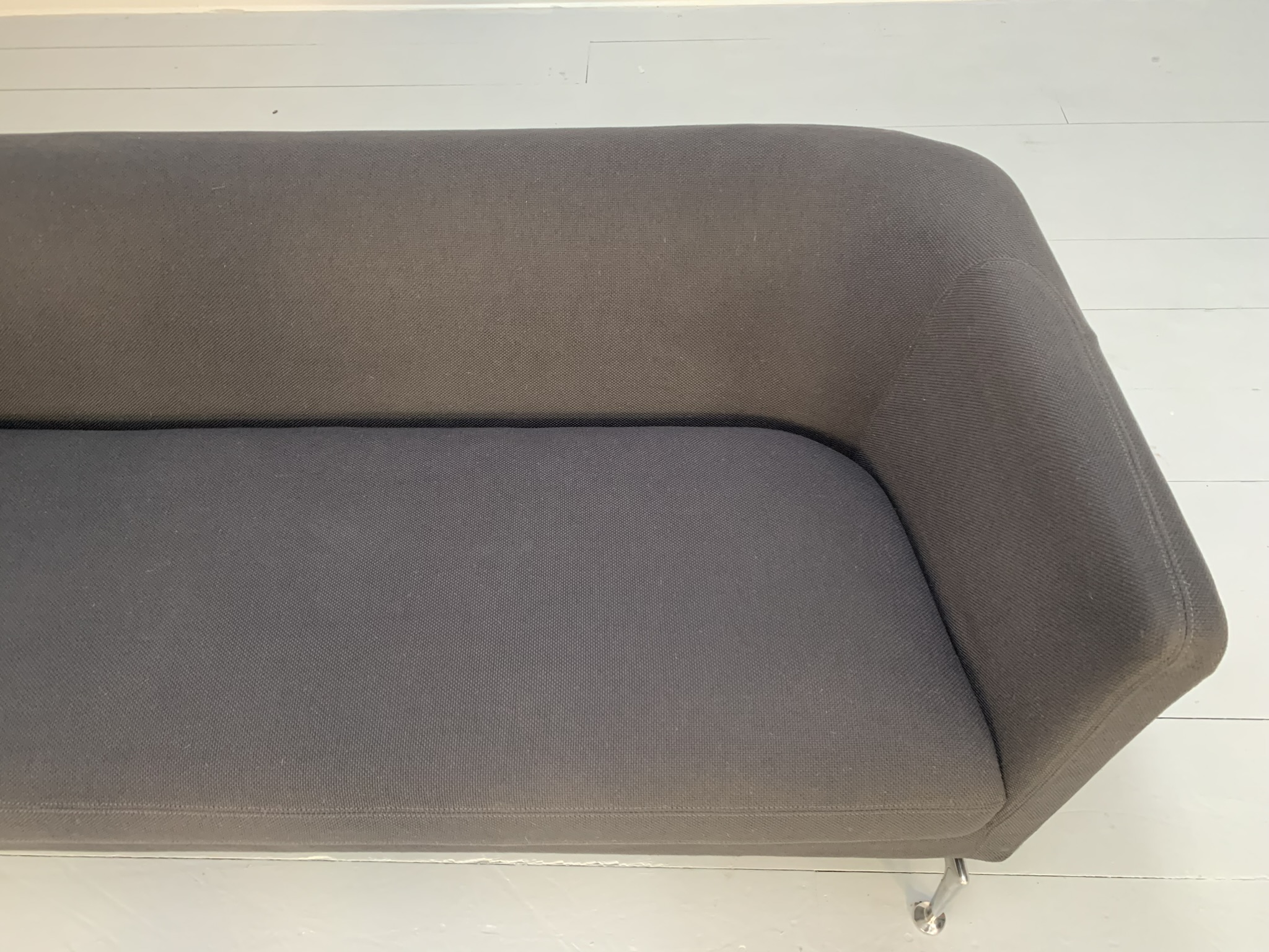 Vitra "Suita" 2-Seat Sofa - In Elephant Grey "Credo" Fabric - Image 12