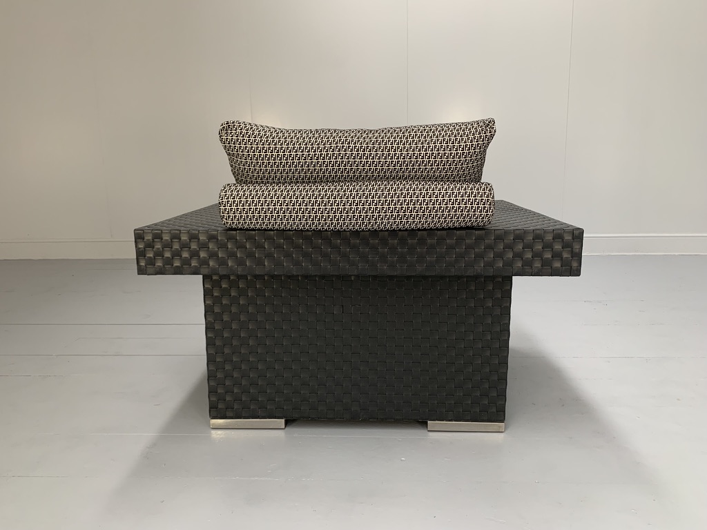 Fendi Casa Outdoor Furniture - Sofa, Armchair, Lounger & Large Table - Image 12