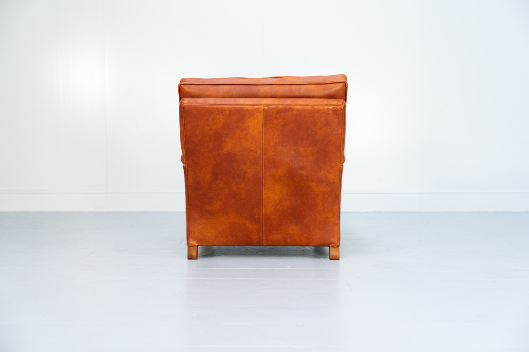 Duresta "Lansdowne" Sofa & 2 Armchair Suite - In Tan Brown "Niven" Leather - RRP £12,000 - Image 7