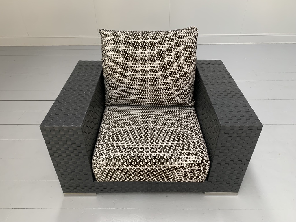Fendi Casa Outdoor Furniture - Sofa, Armchair, Lounger & Large Table - Image 15