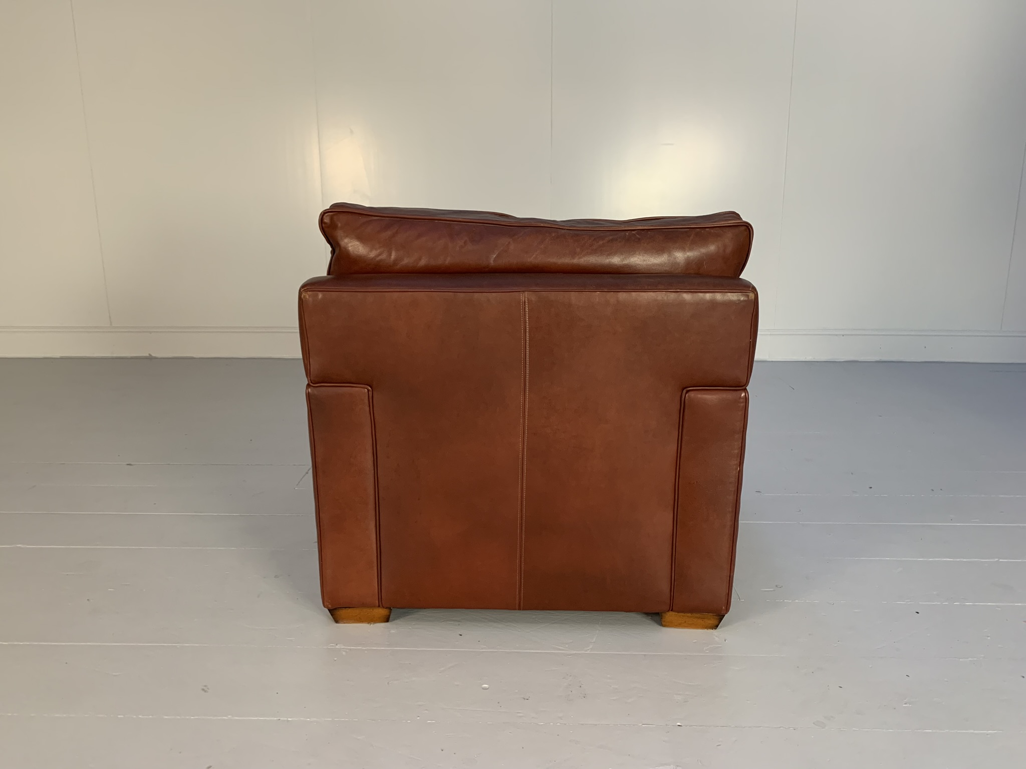 Duresta "Panther" Armchair - In Brown "Mustang" Leather - Image 3