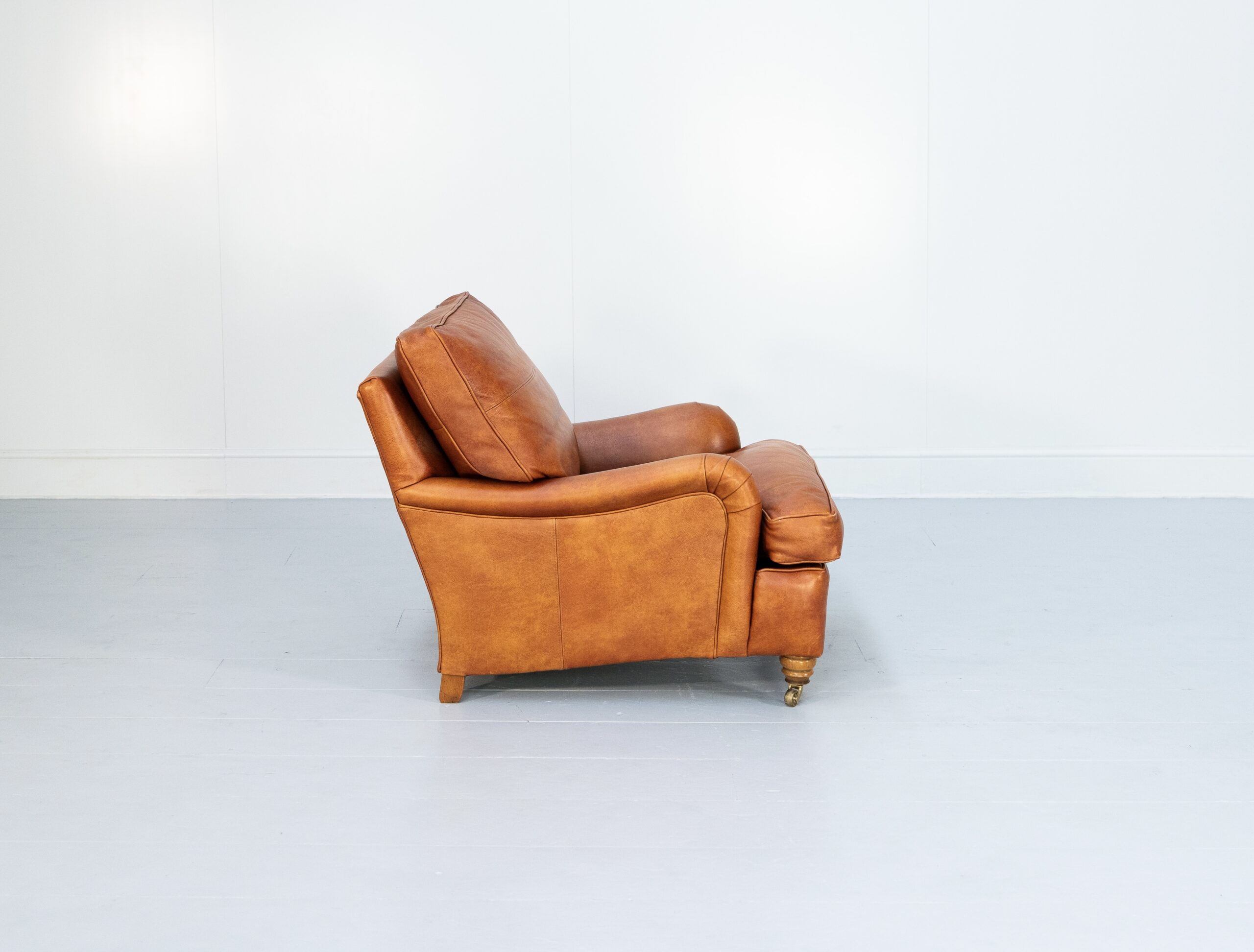 Duresta "Lansdowne" Sofa & 2 Armchair Suite - In Tan Brown "Niven" Leather - RRP £12,000 - Image 8