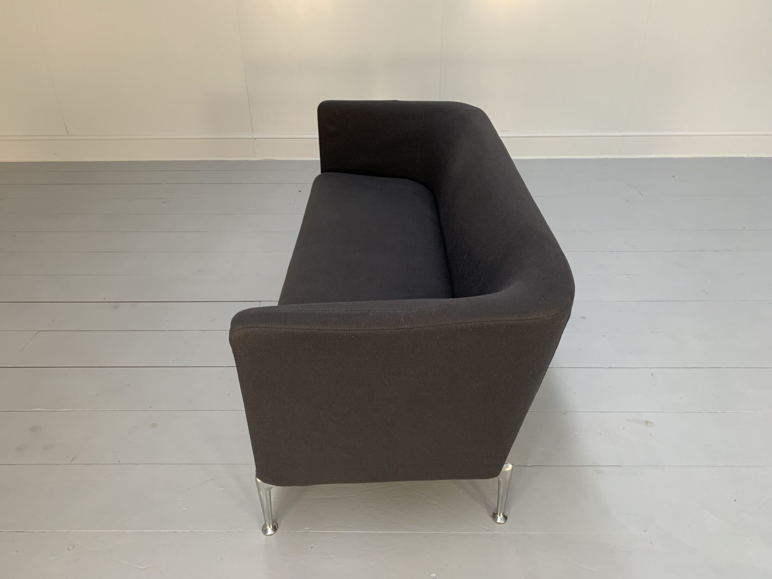 Vitra "Suita" 2-Seat Sofa - In Elephant Grey "Credo" Fabric - Image 10