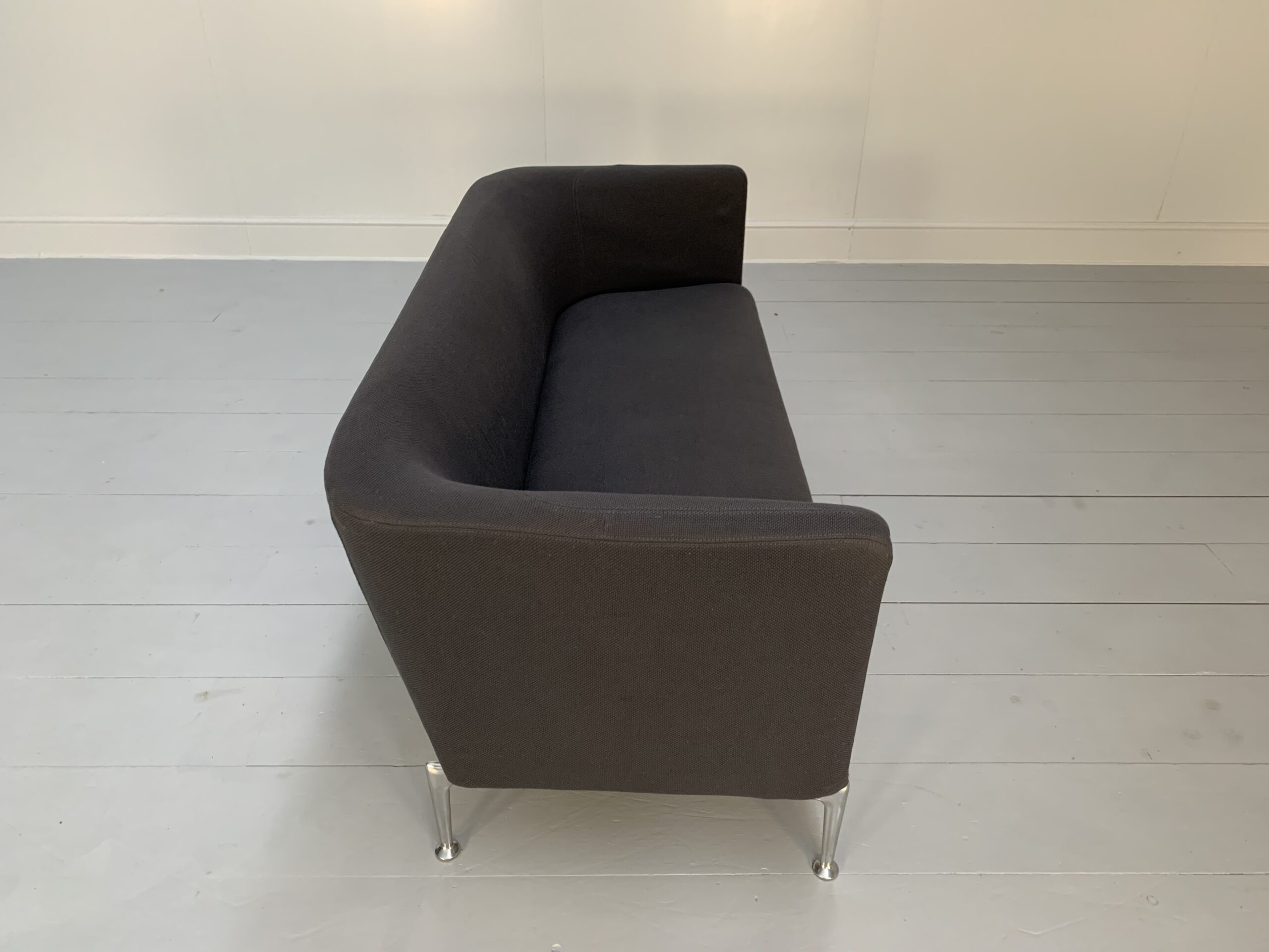 Vitra "Suita" 2-Seat Sofa - In Elephant Grey "Credo" Fabric - Image 9
