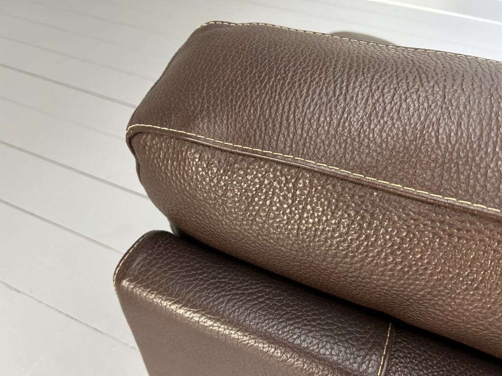 Roche Bobois "Ascot" Sofa - In Dark Brown Leather - RRP £8000 - Image 11