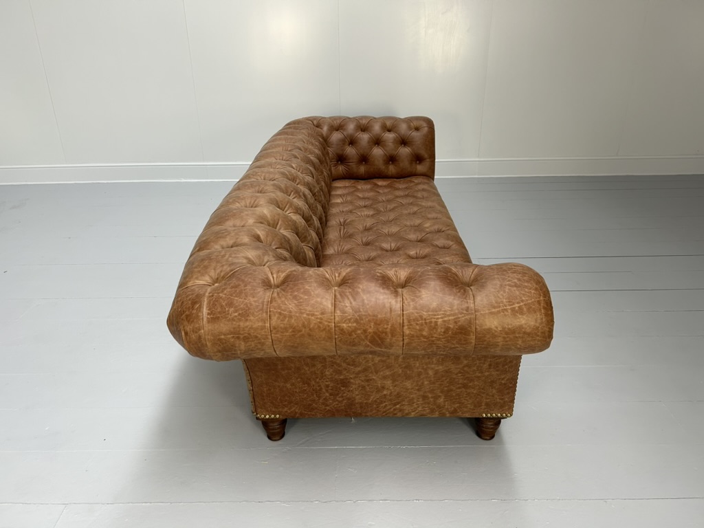 George Smith "Early Victorian Chesterfield " Sofa - In Brown Leather - RRP £17,000 - Image 9