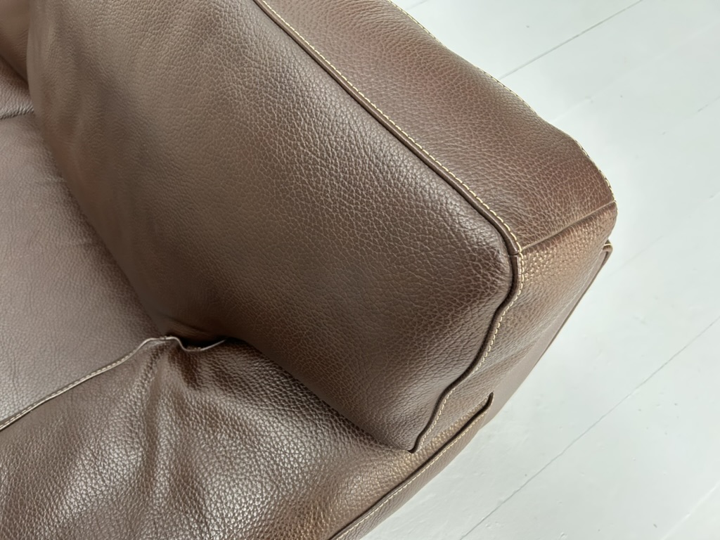 Roche Bobois "Ascot" Sofa - In Dark Brown Leather - RRP £8000 - Image 10
