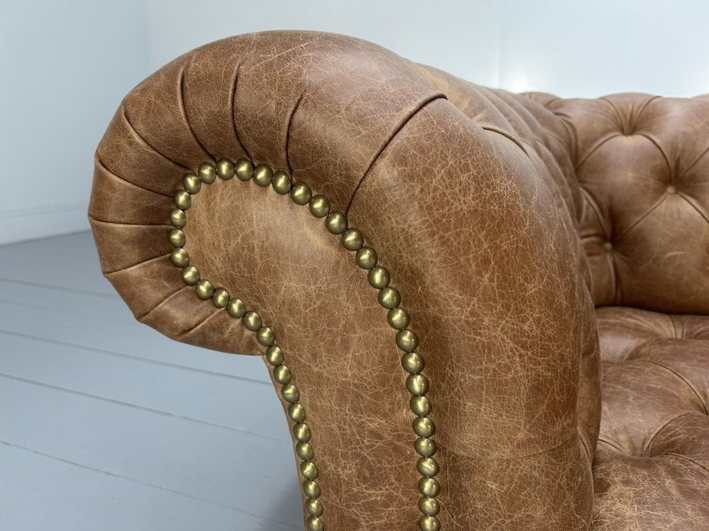 George Smith "Early Victorian Chesterfield " Sofa - In Brown Leather - RRP £17,000 - Image 17