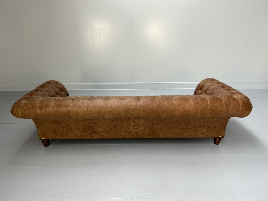 George Smith "Early Victorian Chesterfield " Sofa - In Brown Leather - RRP £17,000 - Image 8