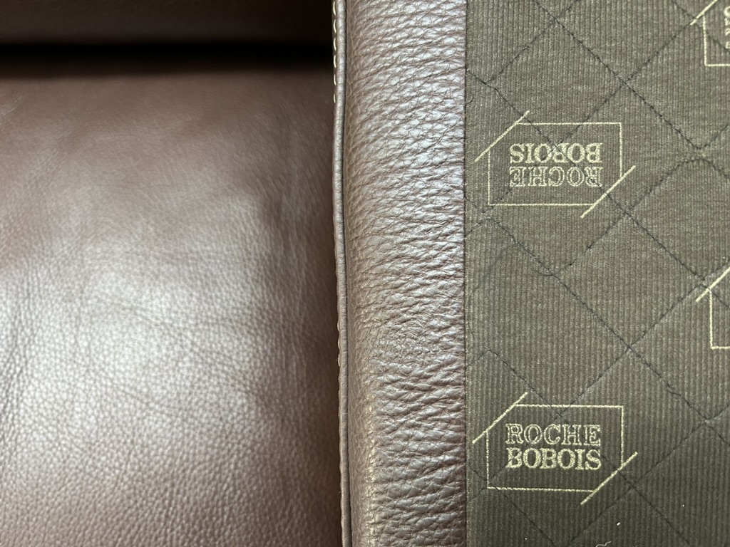 Roche Bobois "Ascot" Sofa - In Dark Brown Leather - RRP £8000 - Image 12
