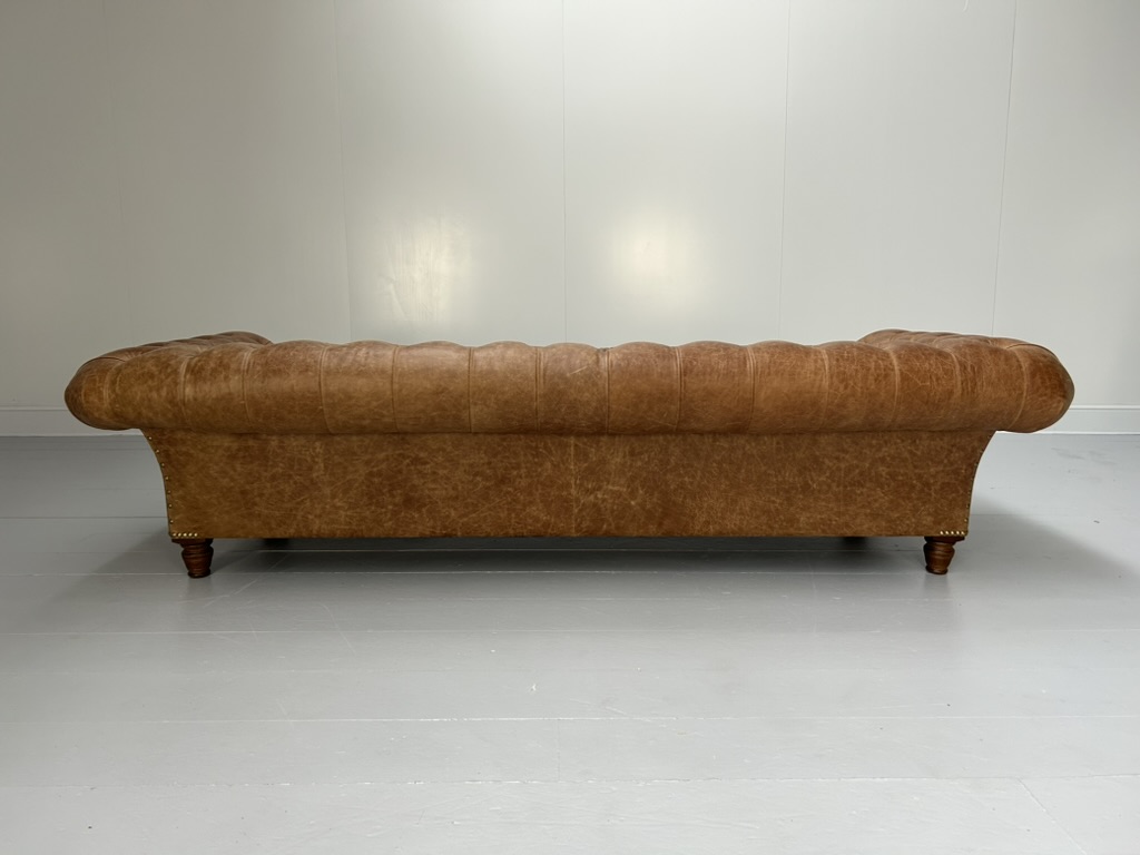 George Smith "Early Victorian Chesterfield " Sofa - In Brown Leather - RRP £17,000 - Image 3
