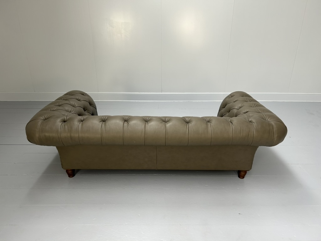 George Smith "Early Victorian Chesterfield " Sofa - In Grey Brown Leather - RRP £15,000 - Image 8