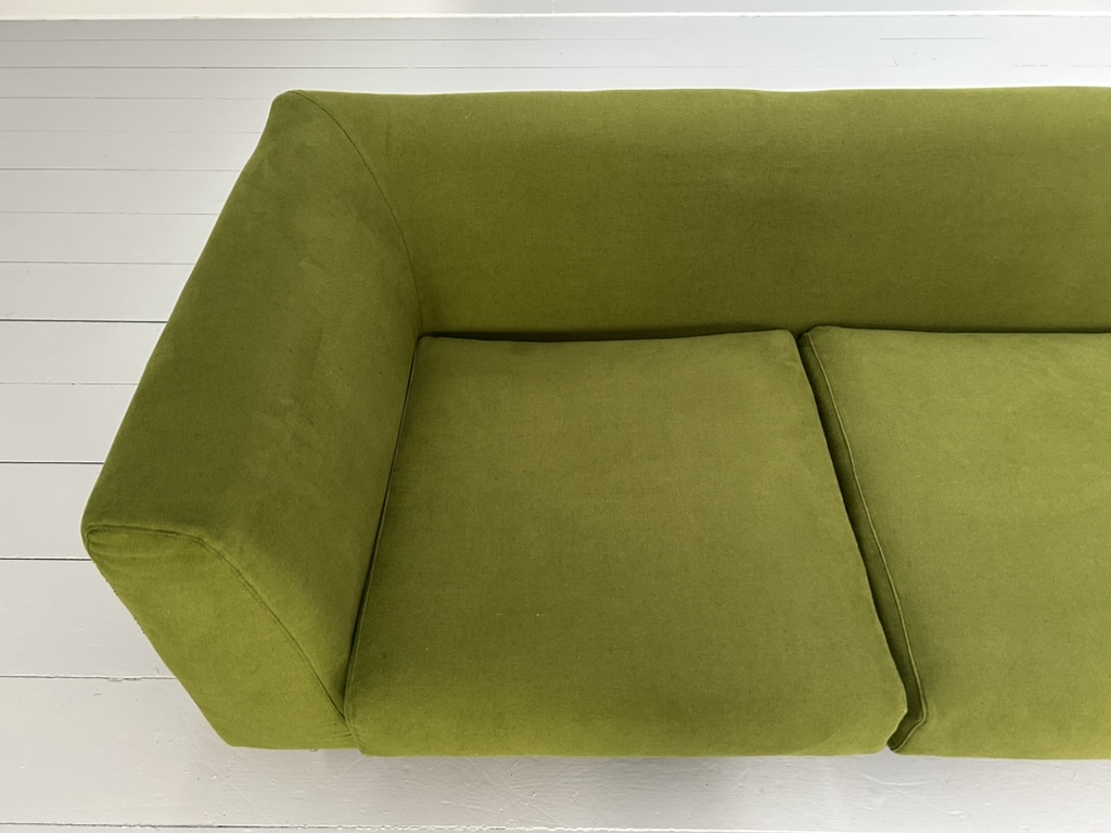 Cappellini "Elan" EN/4 3-Seat Sofa - In Green Fabric - RRP £6500 - Image 10