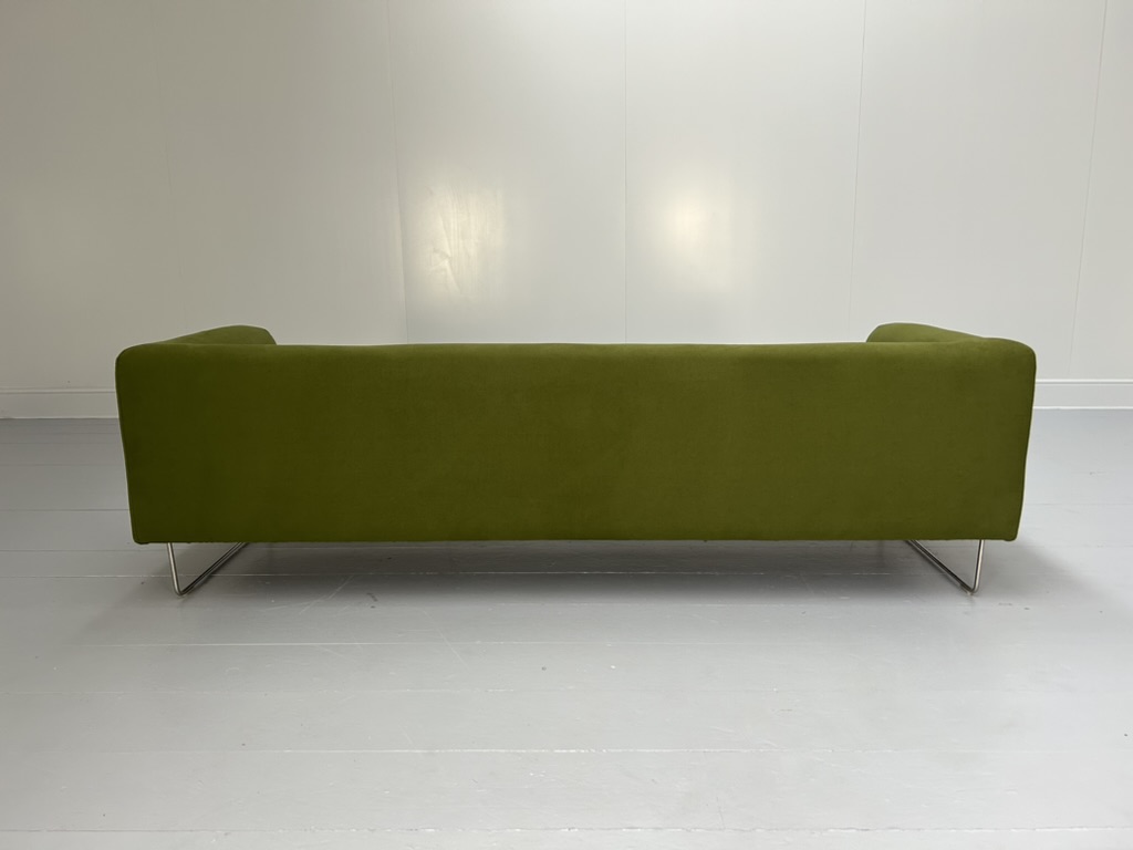Cappellini "Elan" EN/4 3-Seat Sofa - In Green Fabric - RRP £6500 - Image 3