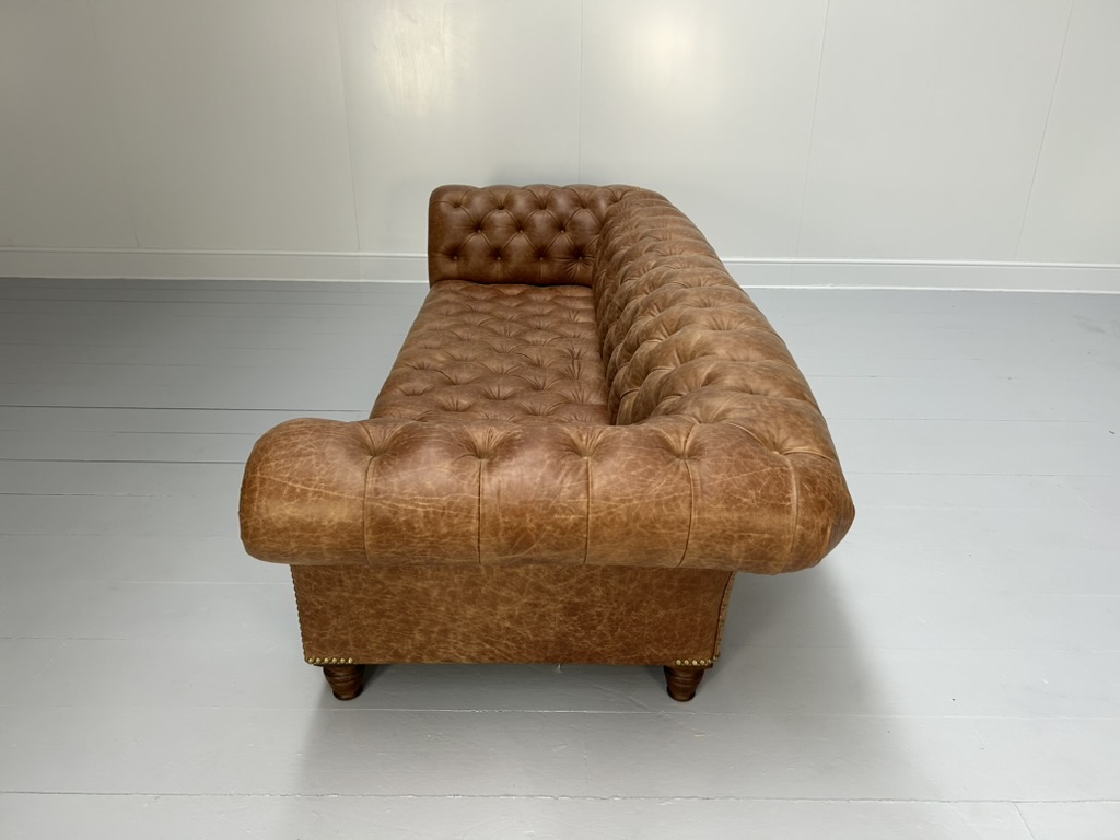 George Smith "Early Victorian Chesterfield " Sofa - In Brown Leather - RRP £17,000 - Image 10