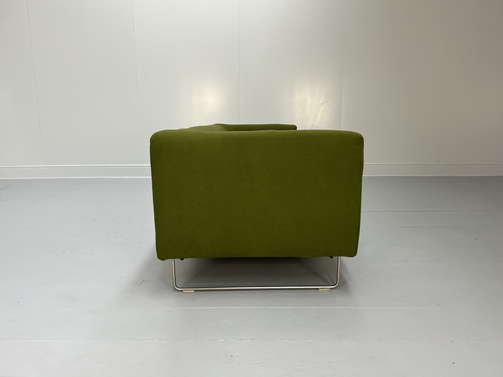 Cappellini "Elan" EN/4 3-Seat Sofa - In Green Fabric - RRP £6500 - Image 5