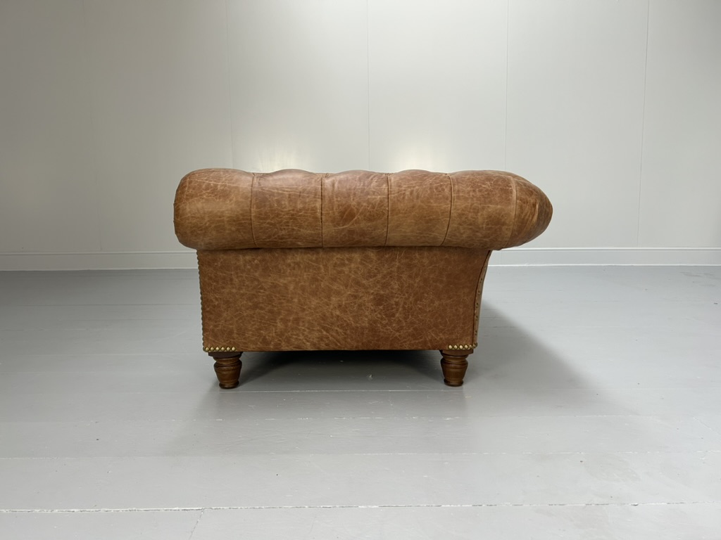 George Smith "Early Victorian Chesterfield " Sofa - In Brown Leather - RRP £17,000 - Image 5