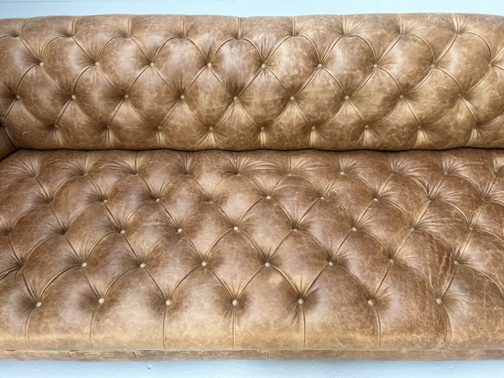 George Smith "Early Victorian Chesterfield " Sofa - In Brown Leather - RRP £17,000 - Image 15