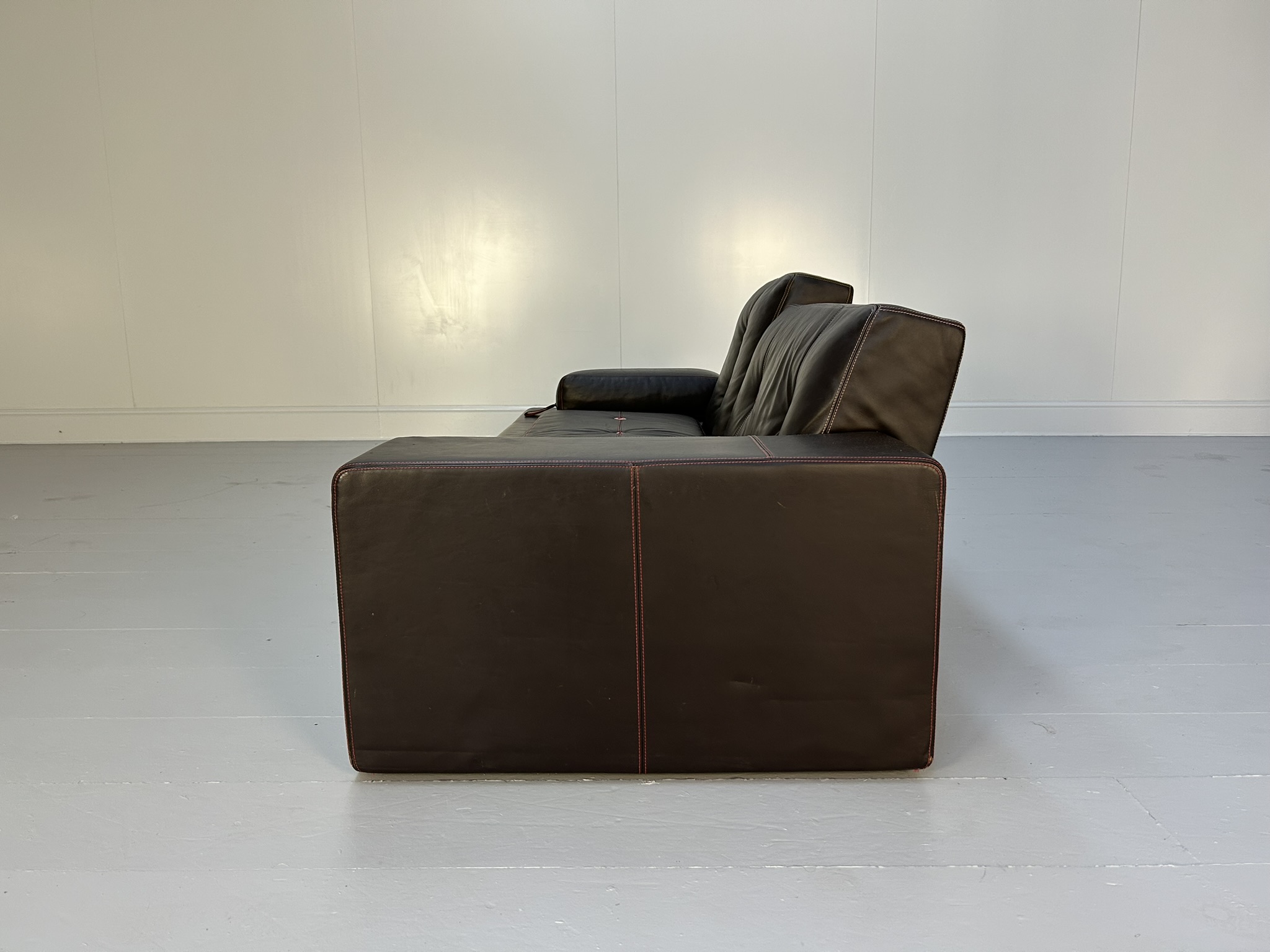 Vitra "Polder" 3-Seat Sofa - In Dark-Brown Leather - RRP £10,000 - Image 5