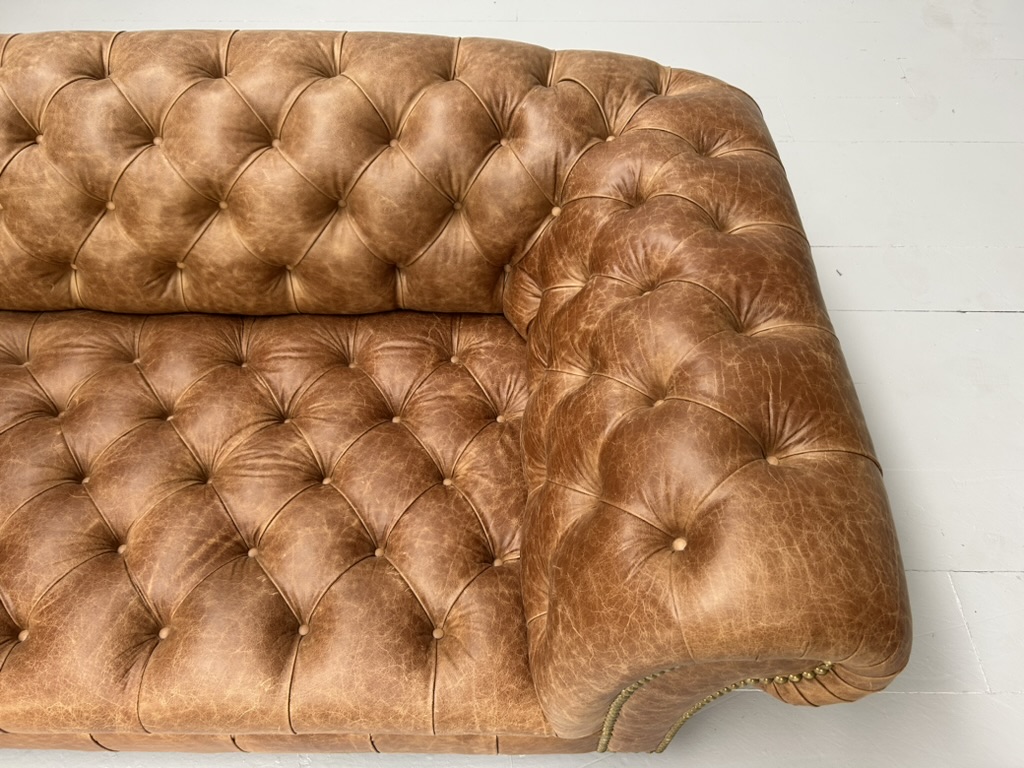 George Smith "Early Victorian Chesterfield " Sofa - In Brown Leather - RRP £17,000 - Image 16
